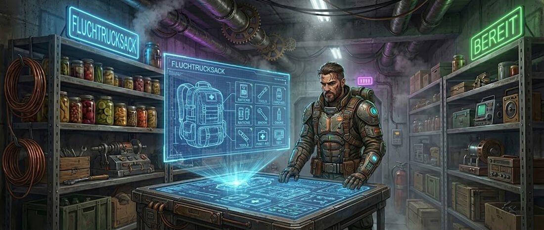 Fluchtrucksack Checklisten